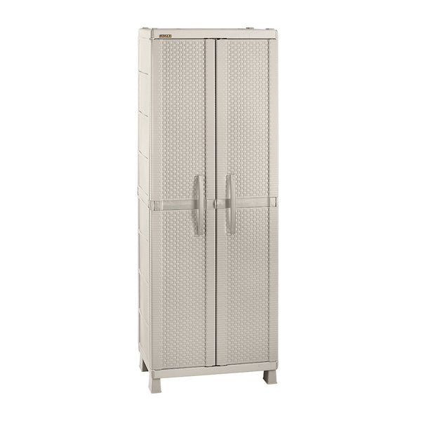 Armario Grande Apariencia Rattan Taupe