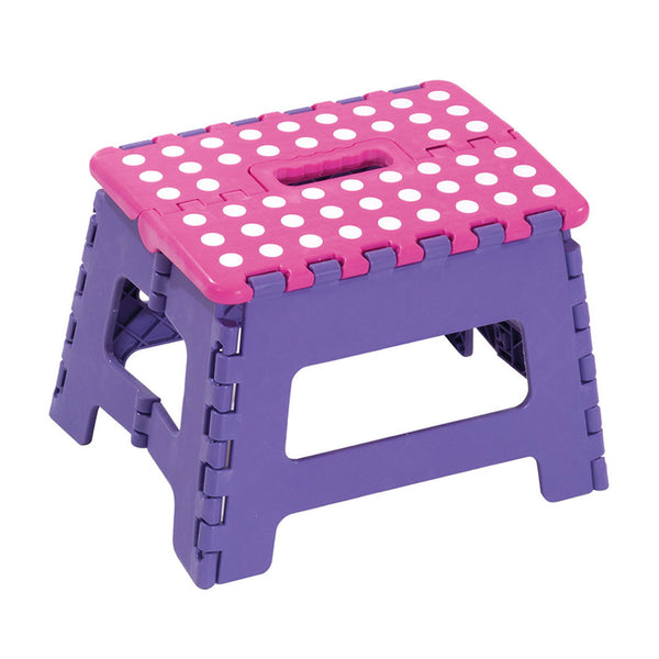 Butaco Plegable Pequeño Morado