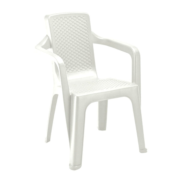 Silla Eterna Con Brazos Blanco Arena