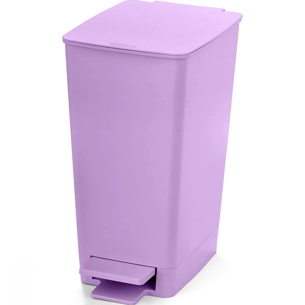 Basurero Pedal Slim 8 Litros Lavanda