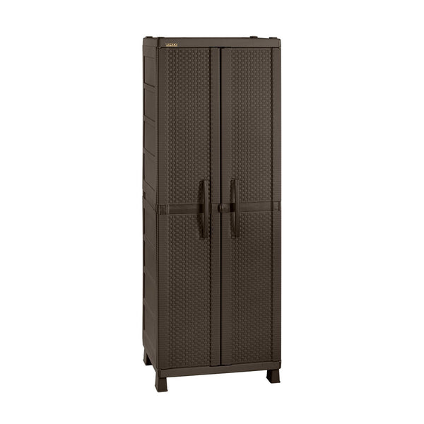 Armario Para Ropa Apariencia Rattan Wengue