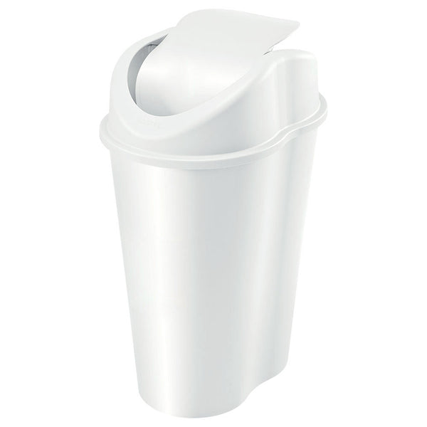 Papelera Style Tapa Vaiven 25 Litros Blanco vm