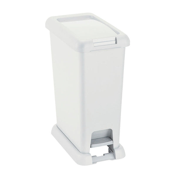 Basurero Pedal 20 Litros Blanco vm