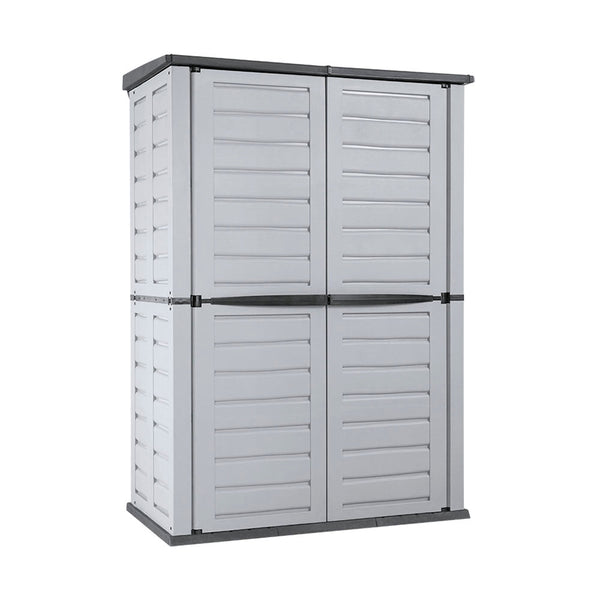 Bodega Grande De Jardín Gris Claro