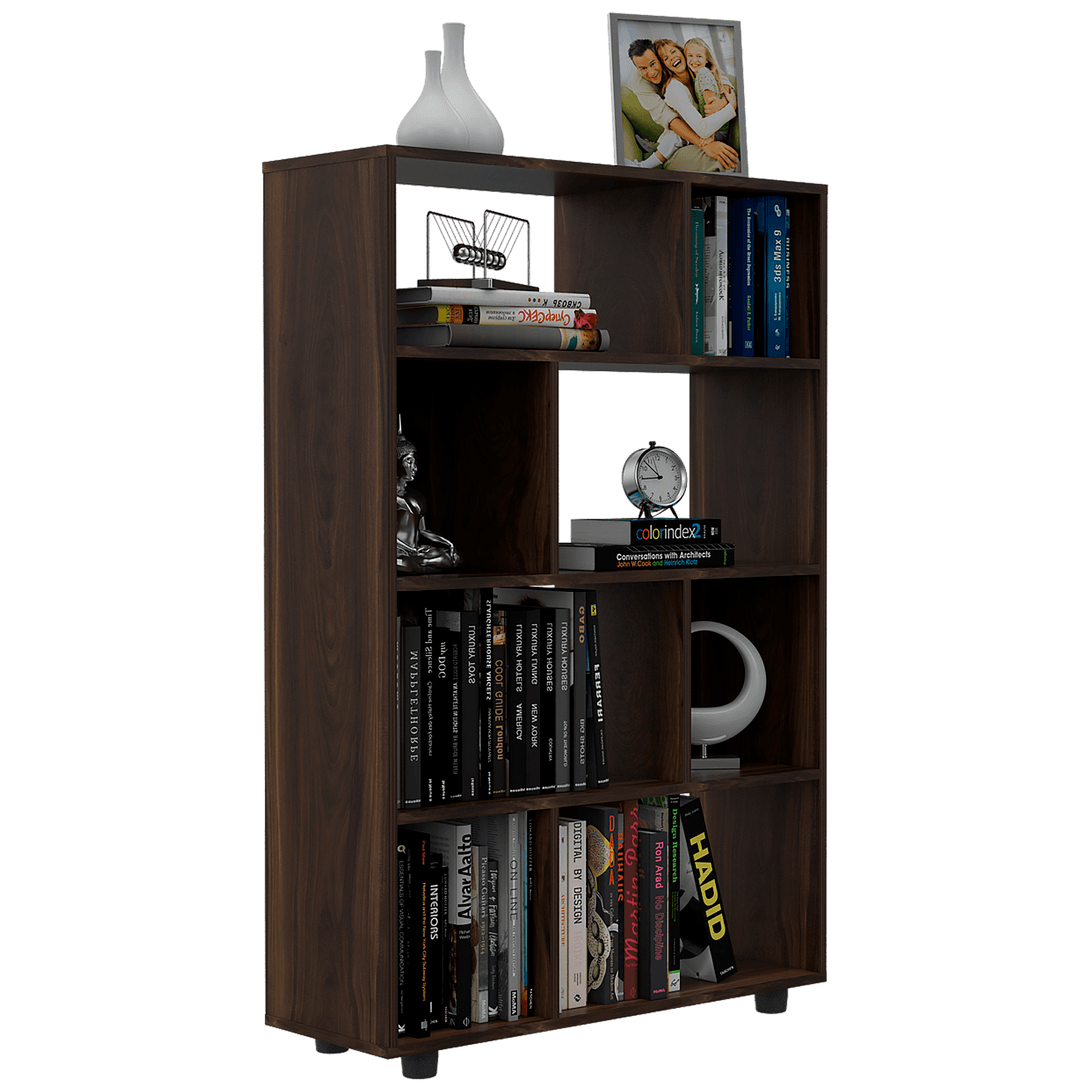 Biblioteca India color Caoba para Oficina.